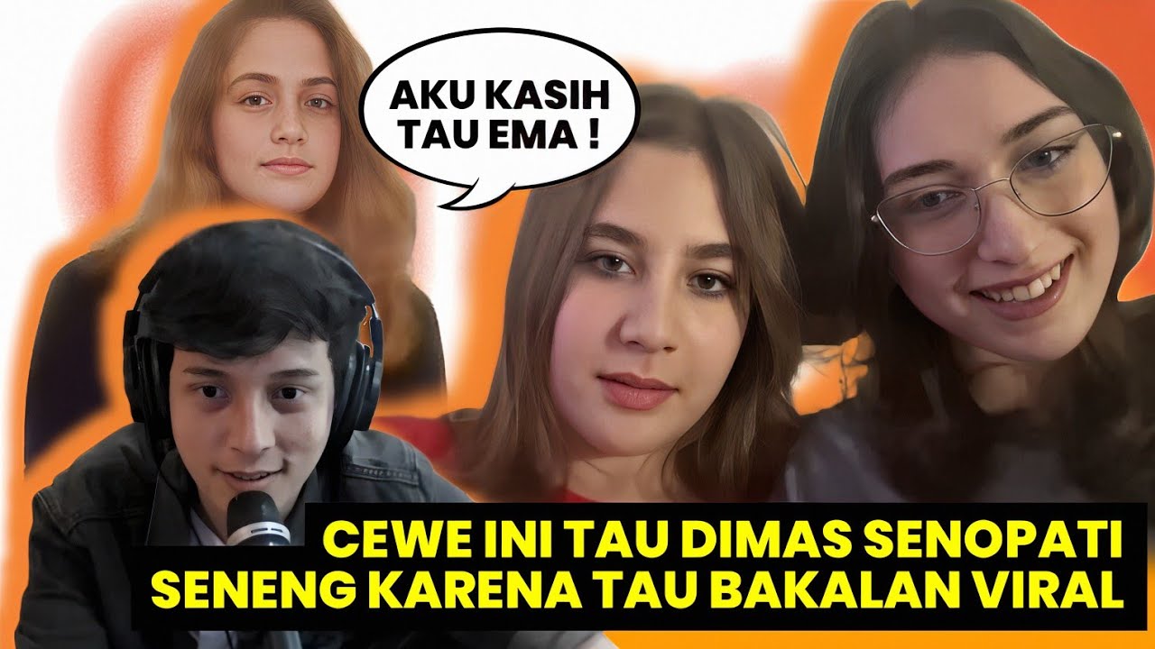 Dimas Senopati Ketauan❗Cewe ini seneng banget videonya diupload karena tau bakal Viral