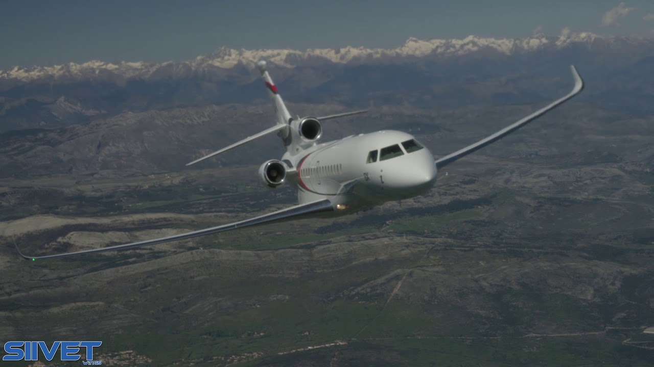 Dassault Falcon 8X #1 - Air to Air Camera - Ultra Long Range Business Jet