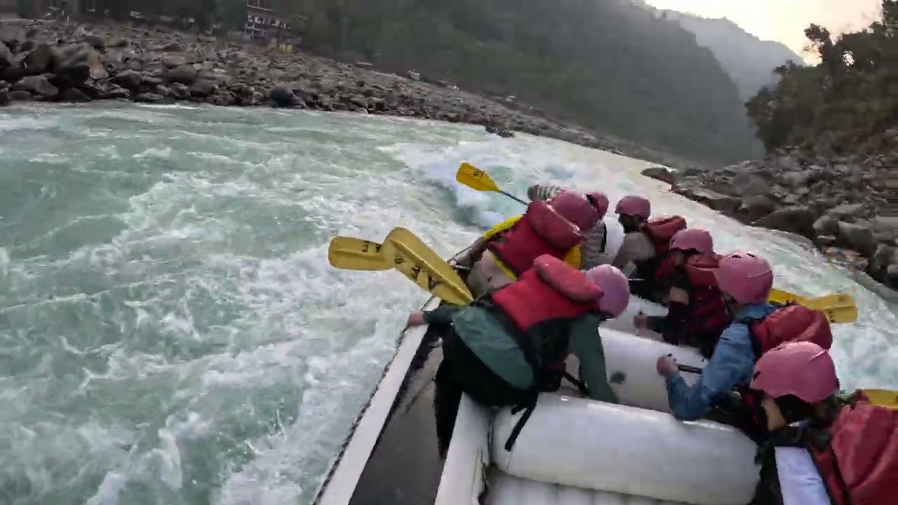 Winter Rafting 