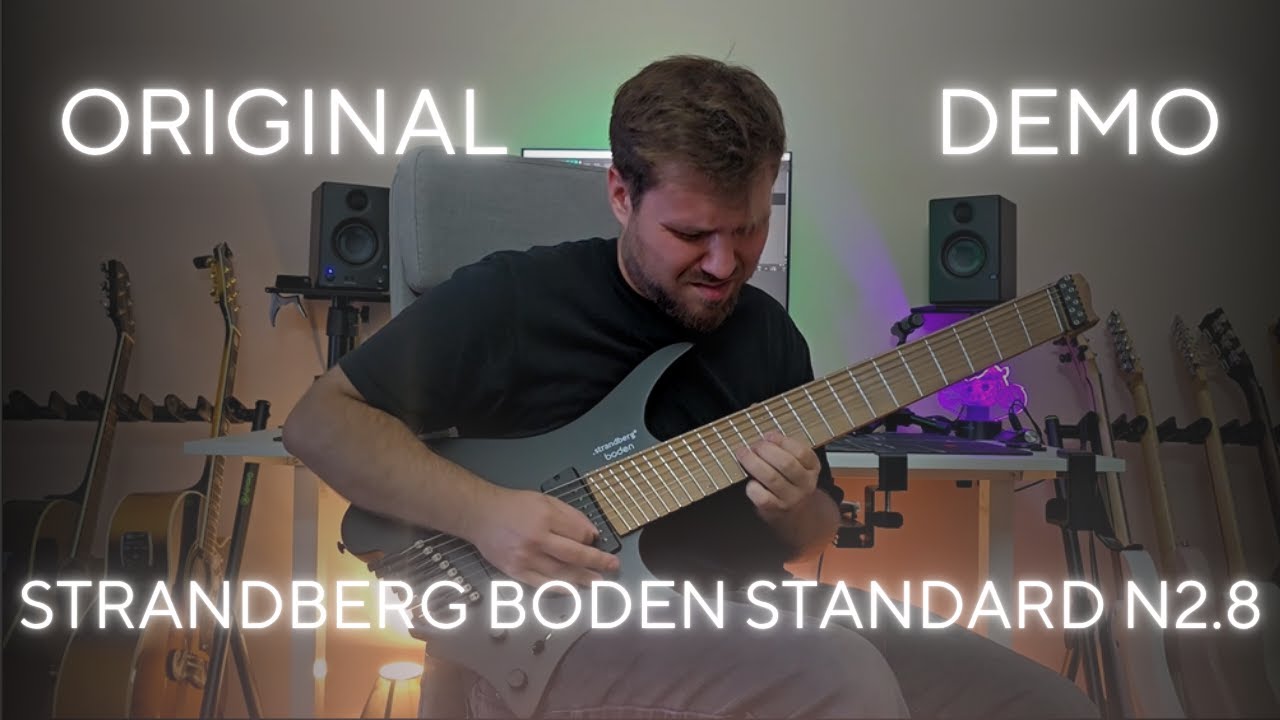 2025 Strandberg Boden Standard N2.8 Original Metal Track | Djent / Progressive Guitar Demo 🤘