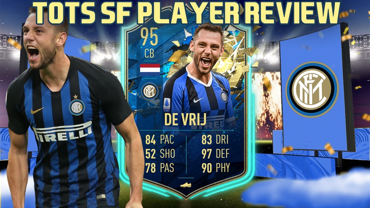 THE BEST DEFENDER IN ITALY! 95 TOTSSF DE VRIJ PLAYER REVIEW! FIFA 20 ULTIMATE TEAM
