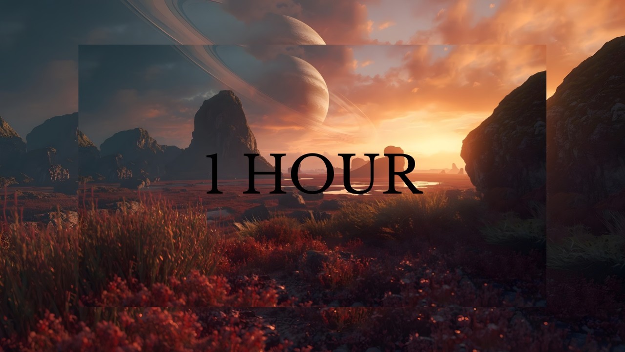 1 Hour of Alien Landscapes | Ambient Soundscape for Deep Relaxation 