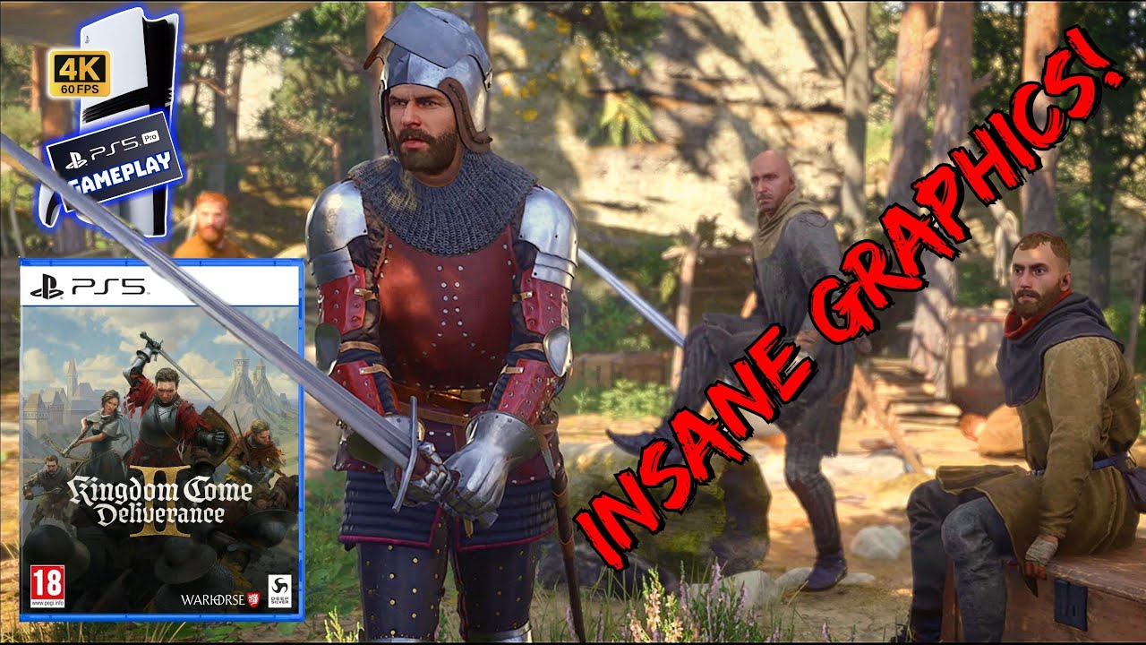 PS5 PRO: Kingdom Come: Deliverance II: Gameplay: 4K
