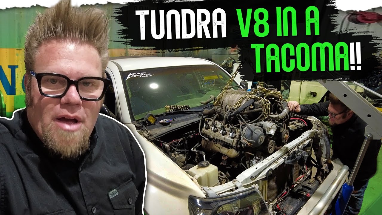 Замена 4.7 Tundra V8 на механическую коробку передач Tacoma 2005 года