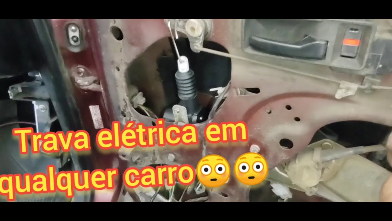 Instalando Trava Elétrica no Monza