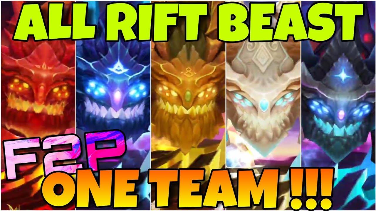ONE F2P TEAM FOR ALL RIFT BEAST !!! SUMMONERS WAR
