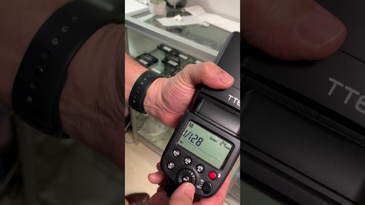 Como sincronizar un flash Godox TT600 con un disparador Godox X2T para Canon