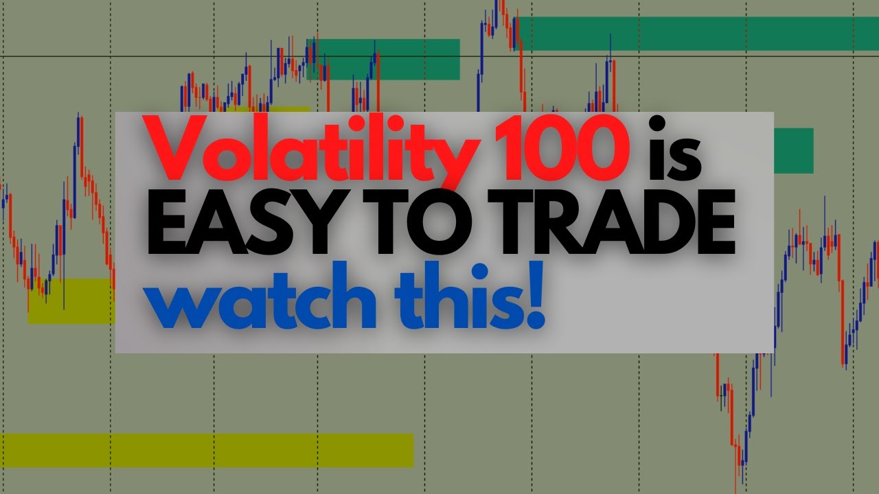 Как торговать Volatility 100 как настоящий босс || КОНЦЕПЦИИ SMART MONEY
