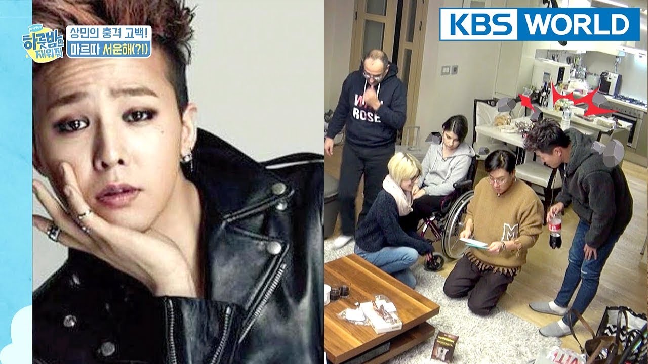 Marta, “Sangmin, can you deliver this letter to BIGBANG?” [One Night Sleepover Trip/ 2018.03.13]
