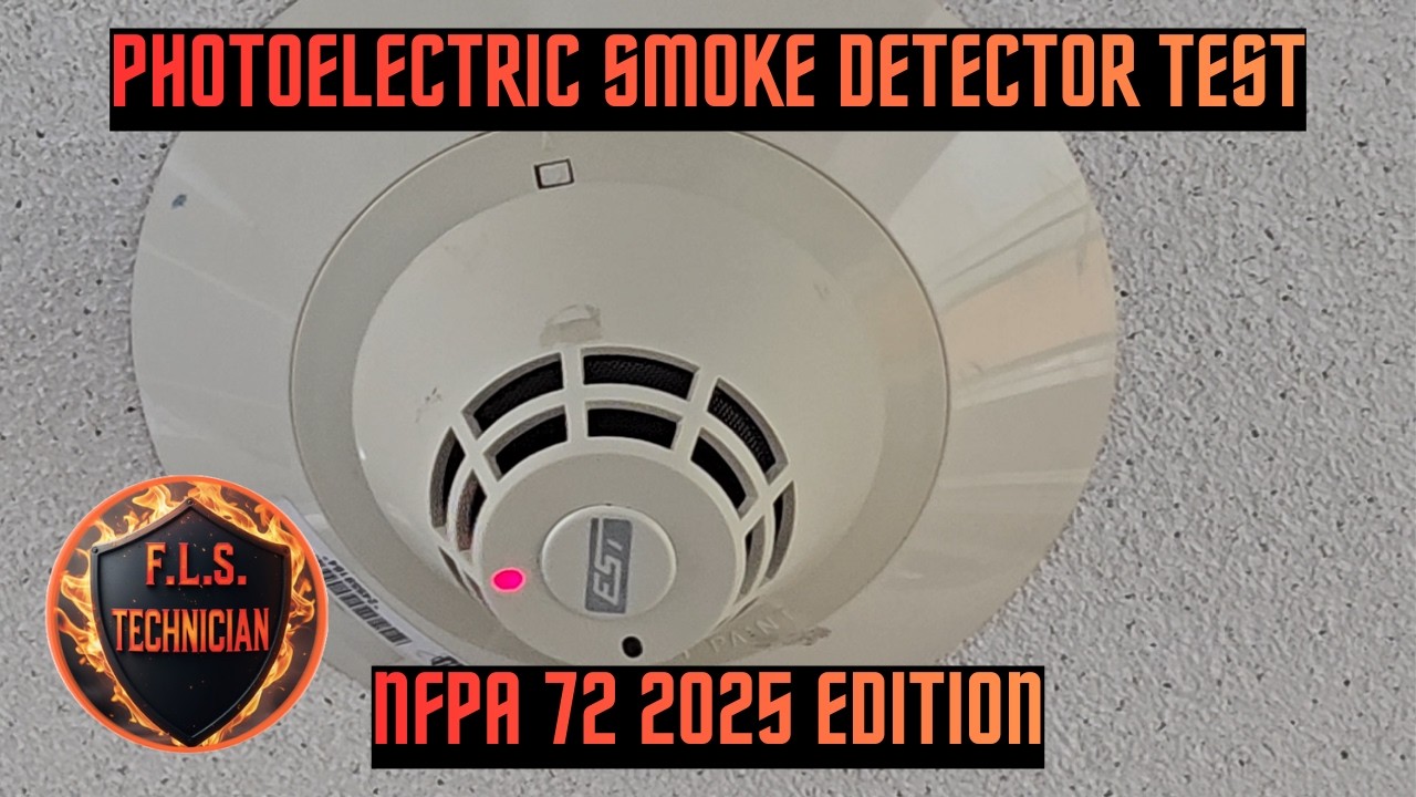 Edwards EST SIGA-PS | How to test a Photoelectric Smoke Detector