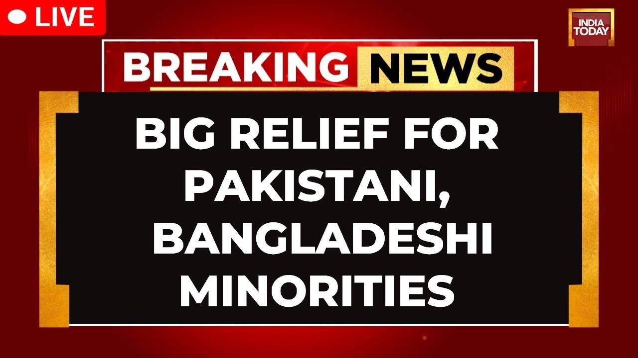 CAA LIVE News: Minorities From Pak, Bangladesh Who Came By 2024 Will Be Allowed Tao Stay: Centre