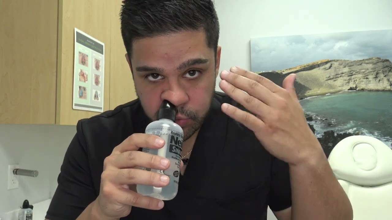 Educational Video: Nasal rinse tutorial