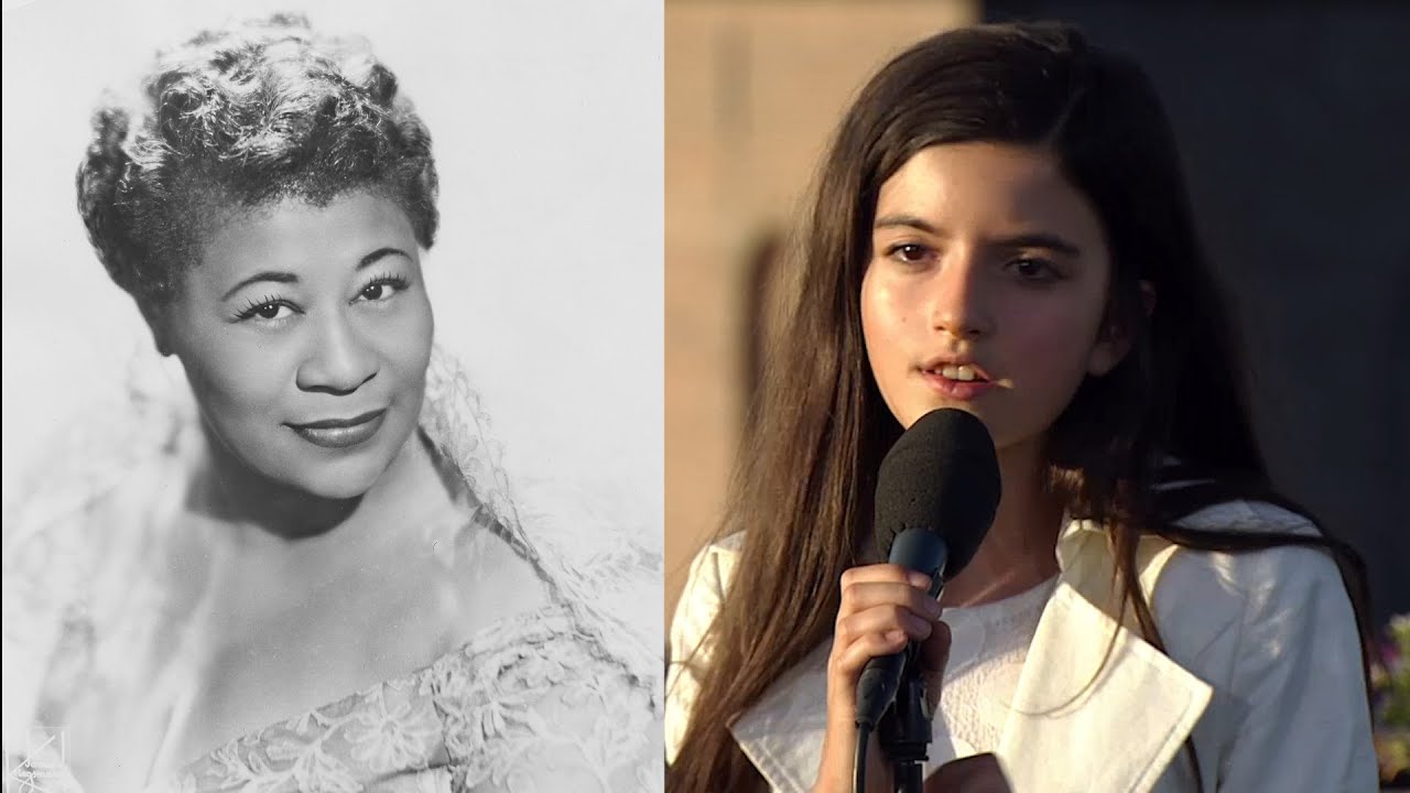 Angelina Jordan (10) - Ella Fitzgerald (39) - Ev'ry Time We Say Goodbye (mashup)