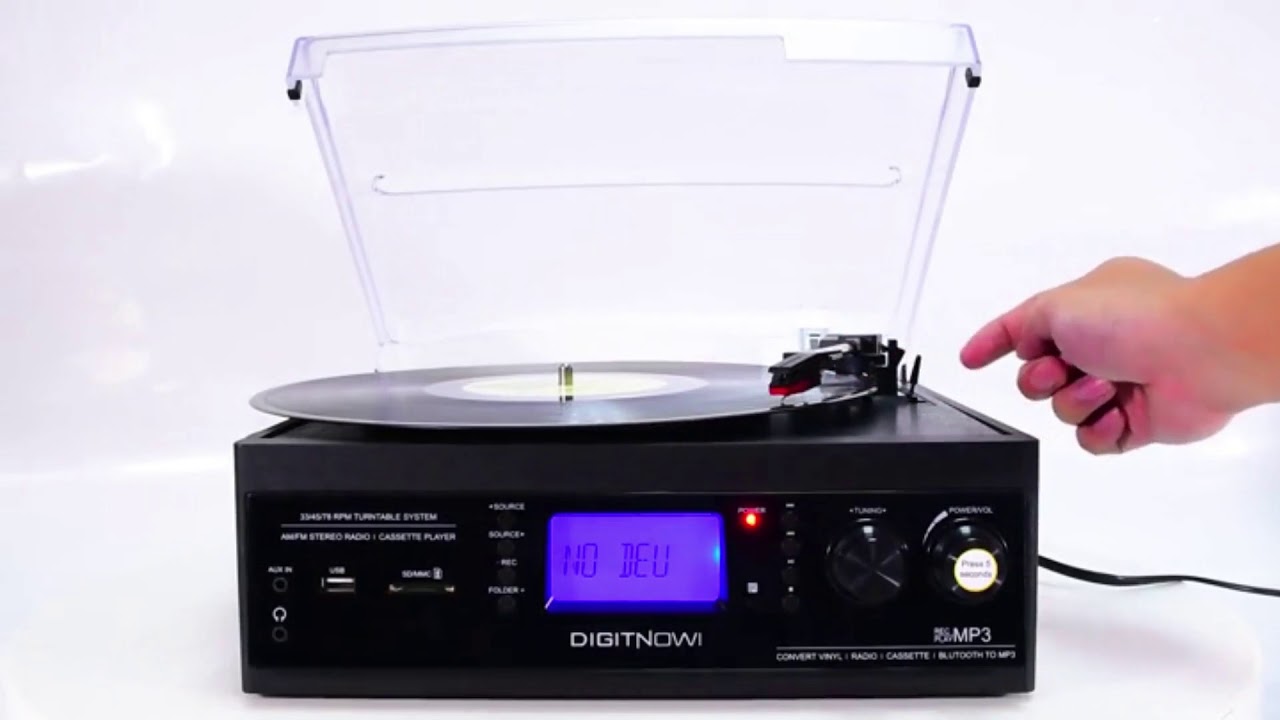 Tocadiscos retro bluetooth Digit Now M501