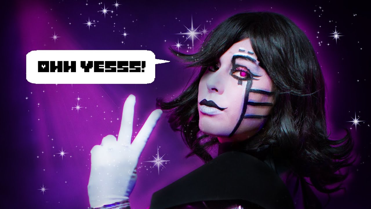 Mettaton Ex Cosplay - Makeup & Hair - UNDERTALE