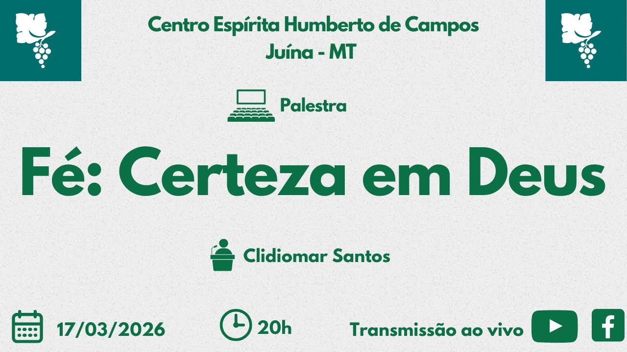 Fé: Certeza em Deus
