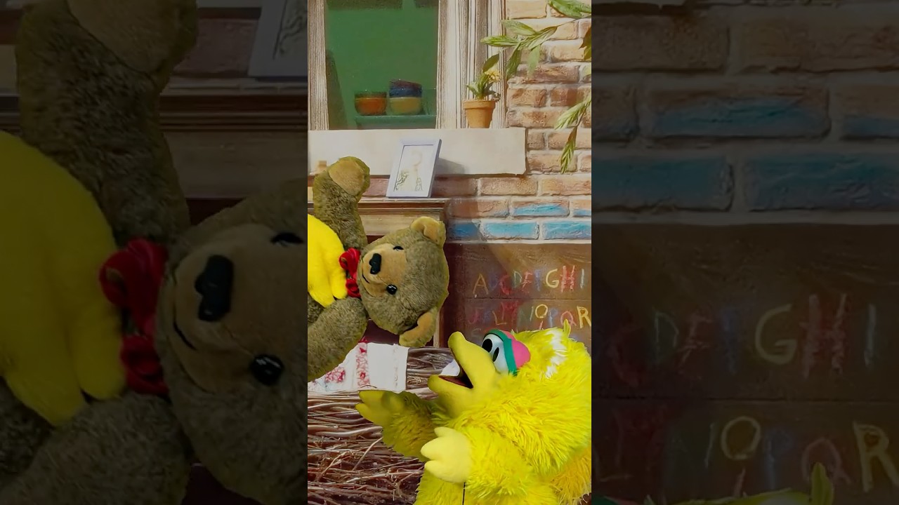 Baby Big Bird's Teddy Bear🧸 