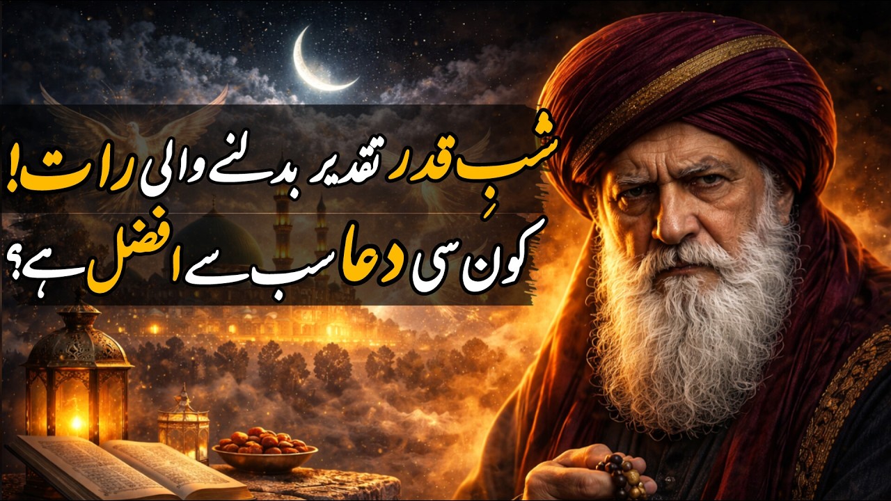 Shab e Qadr Ki Haqeeqat | Kya Isi Raat Taqdeer Likhi Jati Hai? | 1000 Mahinon Se Behtar Raat Ka Raaz