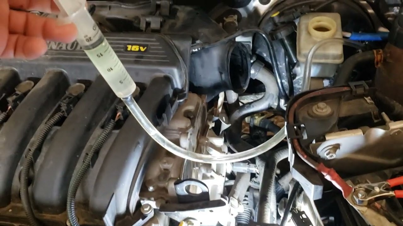 como sangrar o atuador da embalagem da Renault Duster
