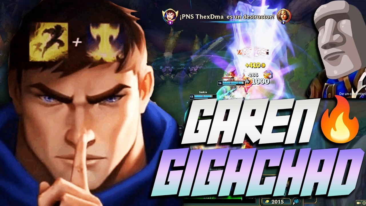 EL GAREN MAS GIGACHAD DE TODO EL SERVIDOR 🗿🔥