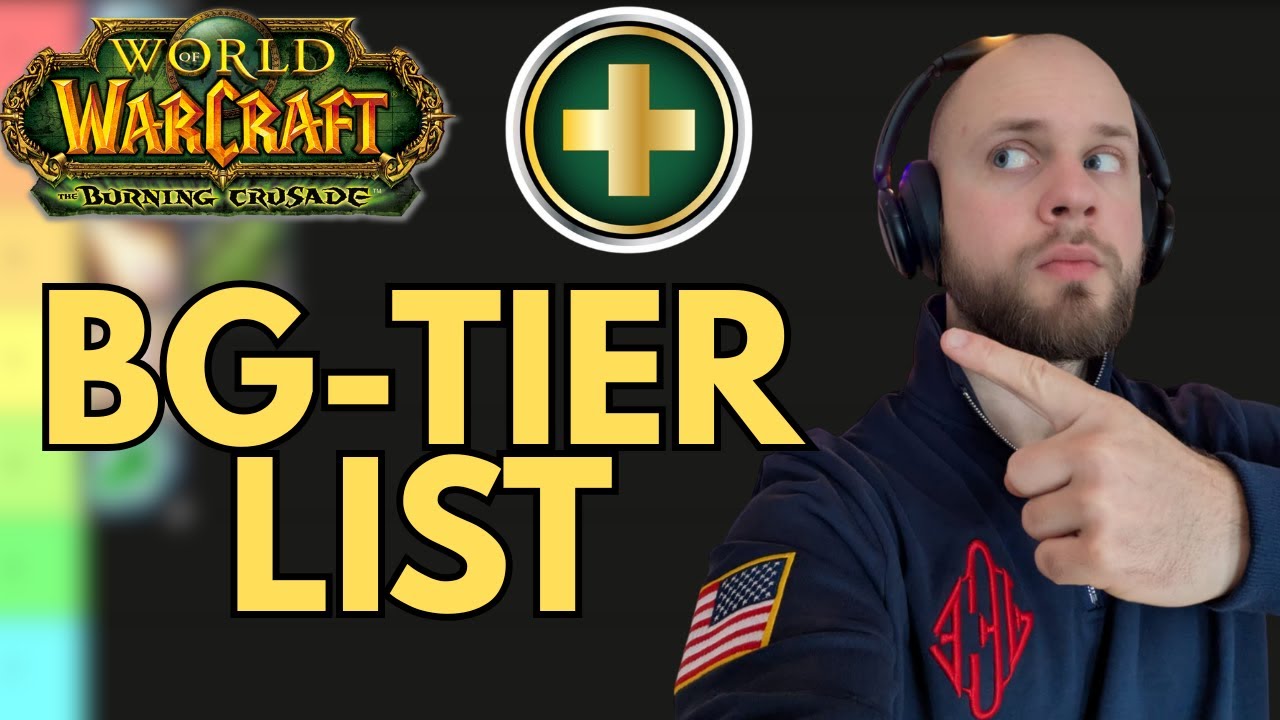 PvP Battlegrounds HEALER Tier List for TBC Classic Anniversary
