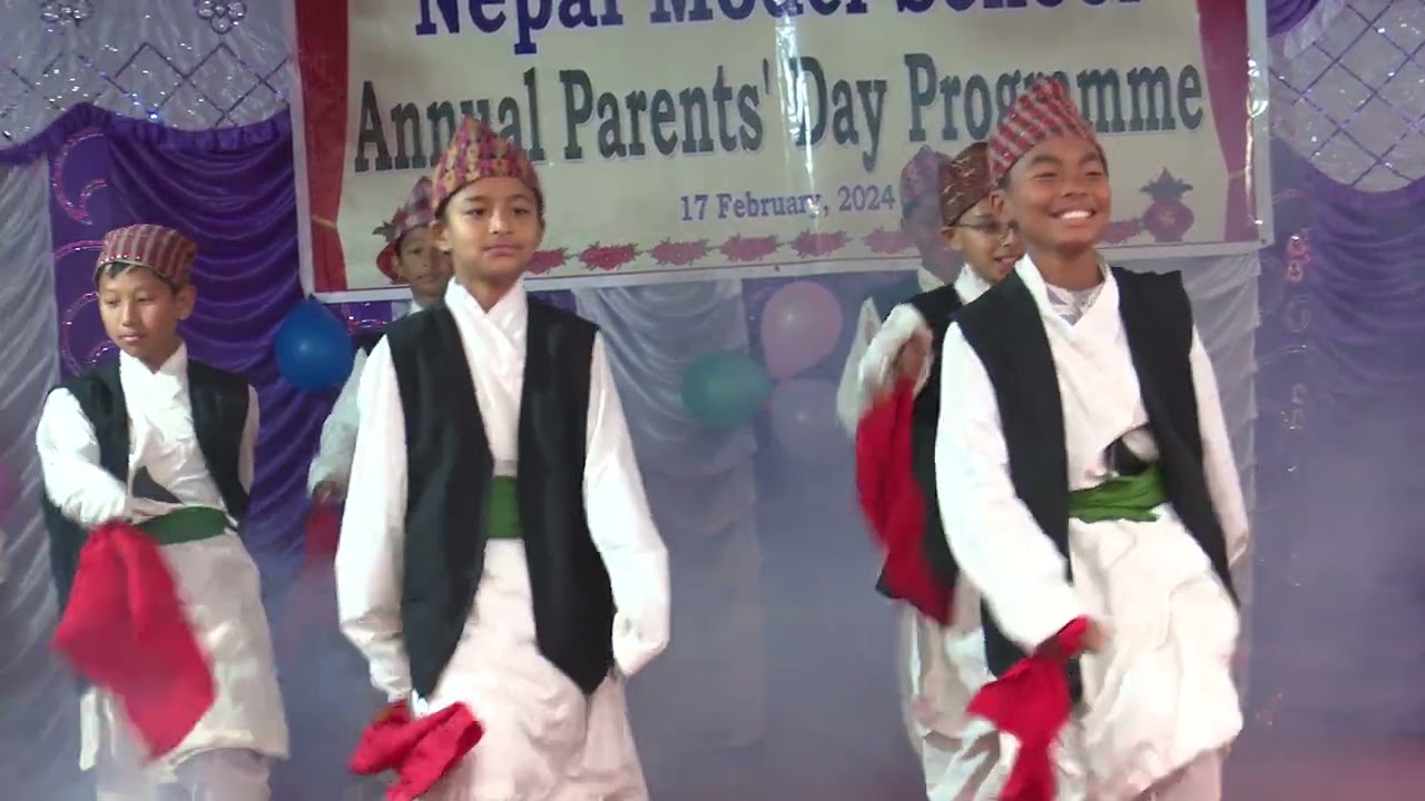 Grade VI dance : maya le badha lau resham