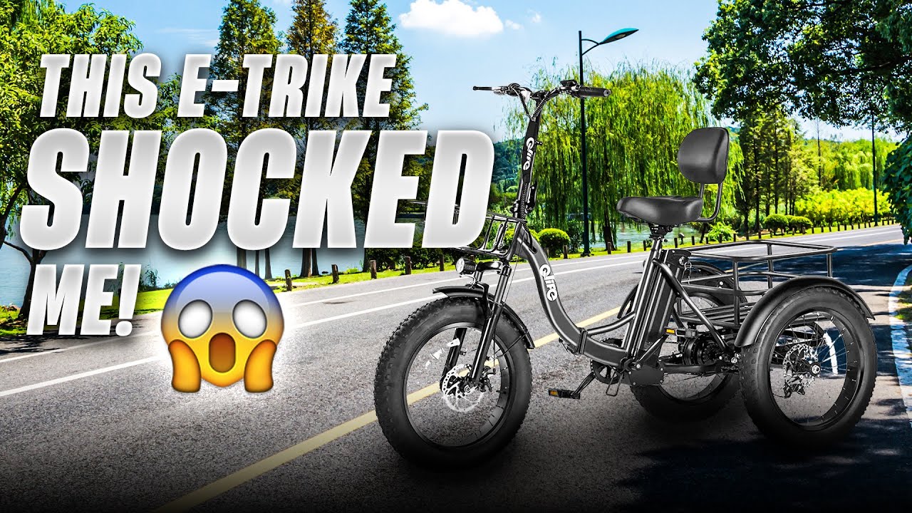 Triker Plus 3-Wheel Folding E-Bike Review: Speed Test, Hill Climb, Night Ride | Best $1,099 Deal
