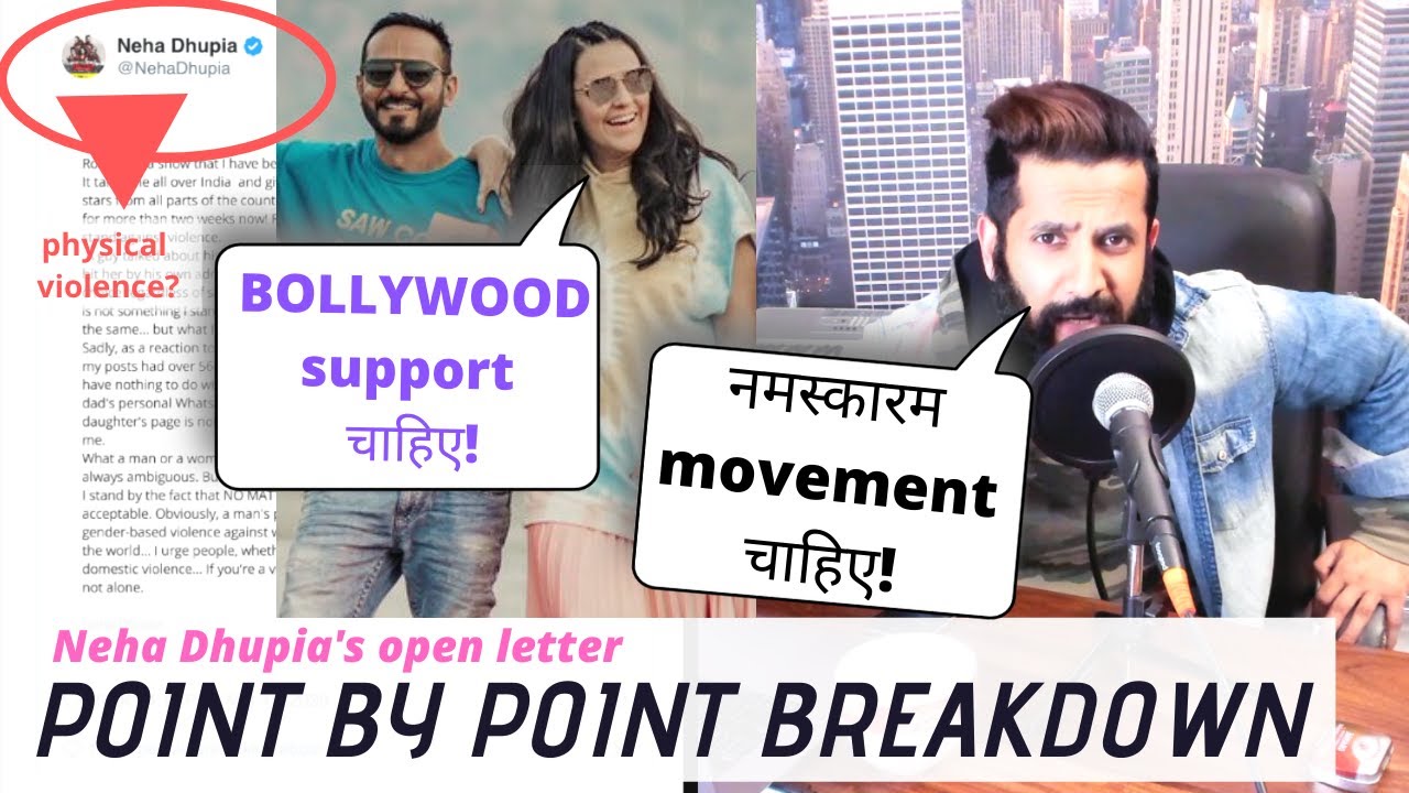 Destroying Open letters of Neha Dhupia and Nikhil Chinapa (Its Her Choice) #AkasshReacts