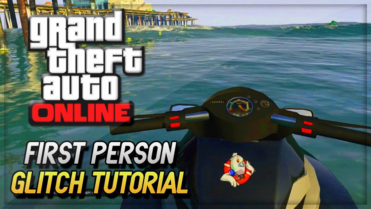 GTA 5 Online Glitches - GTA V First Person Glitch No Mods ! (GTA 5 Online Gameplay & Glitches)