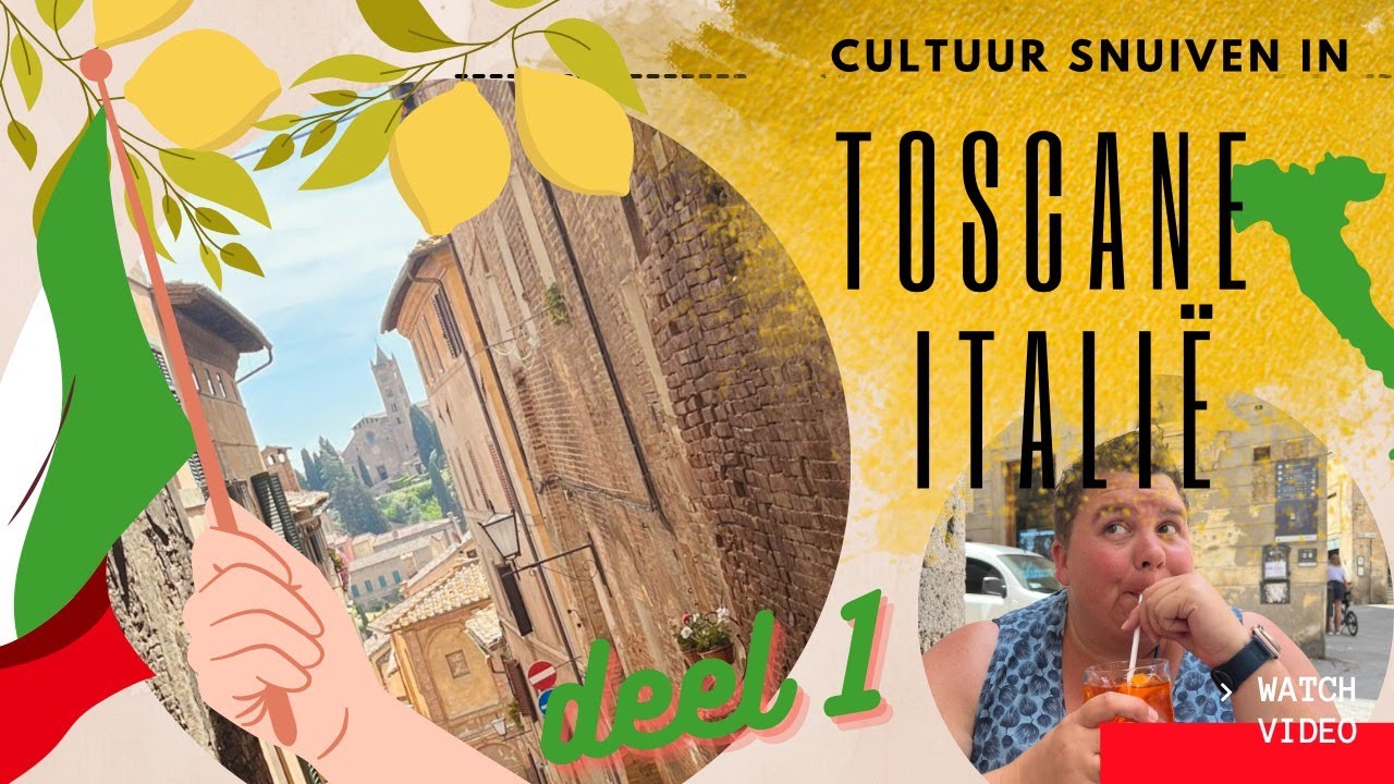 #VLOG42 - CAMPERREIS ITALIË, Stadswandeling in SIENA en WIJNPROEVERIJ