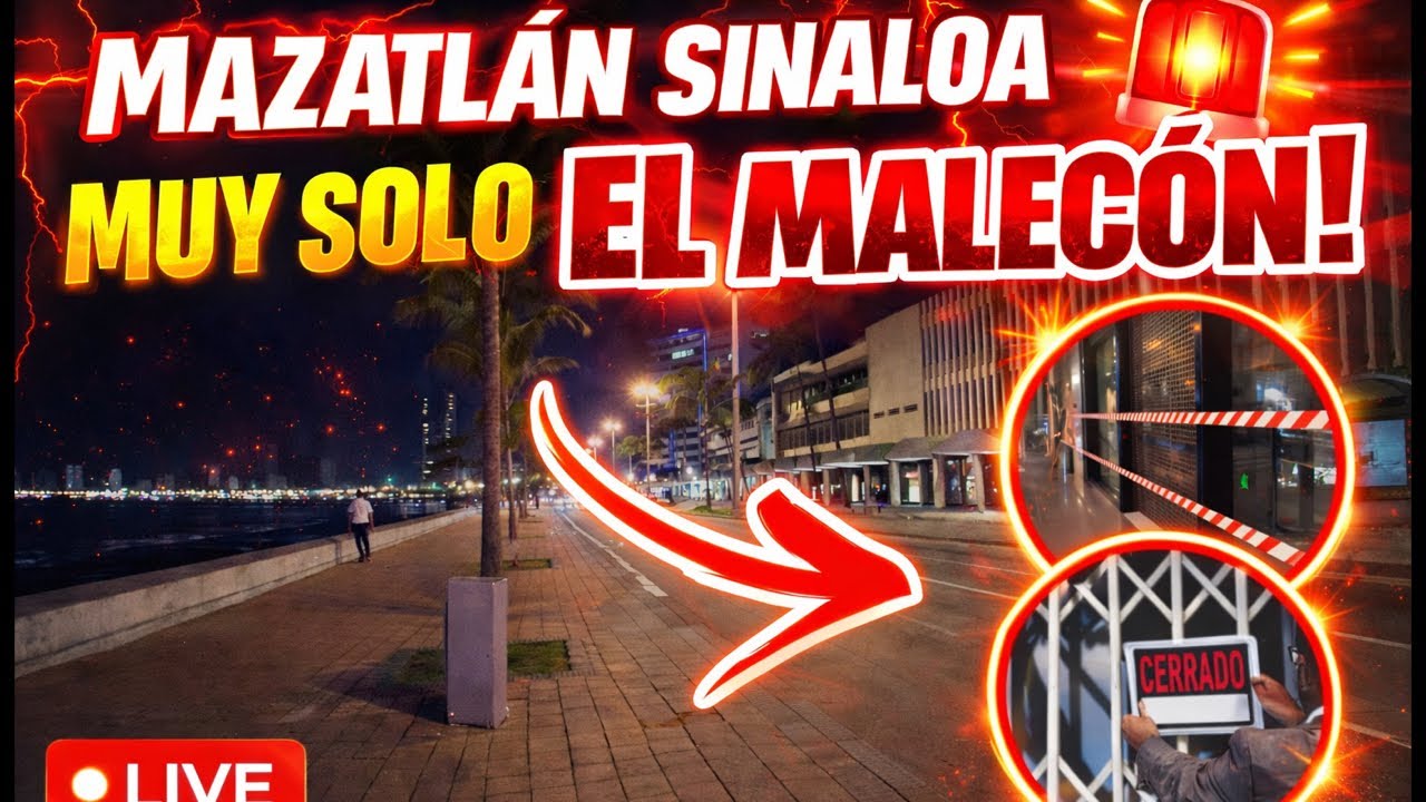 CIERRAN  tiendas departamentales y negocios en MAZATLÁN así la situación en Mazatlán