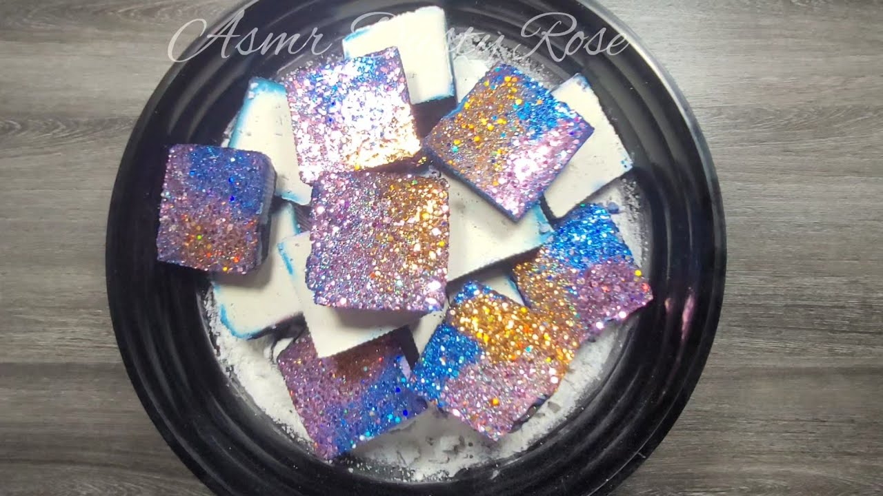 🤍💜💙💛 Variety of Textures Cornstarch Crunchies Chalk Reforms