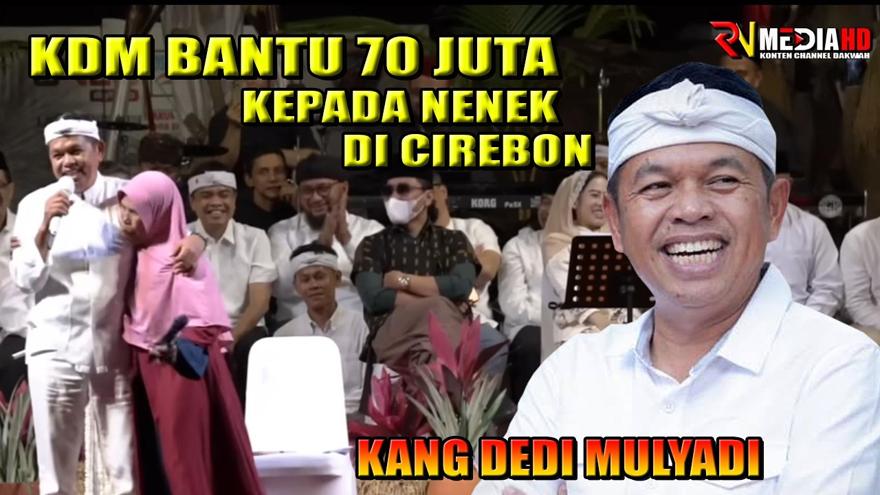 KDM BANTU 70 JUTA KEPADA NENEK