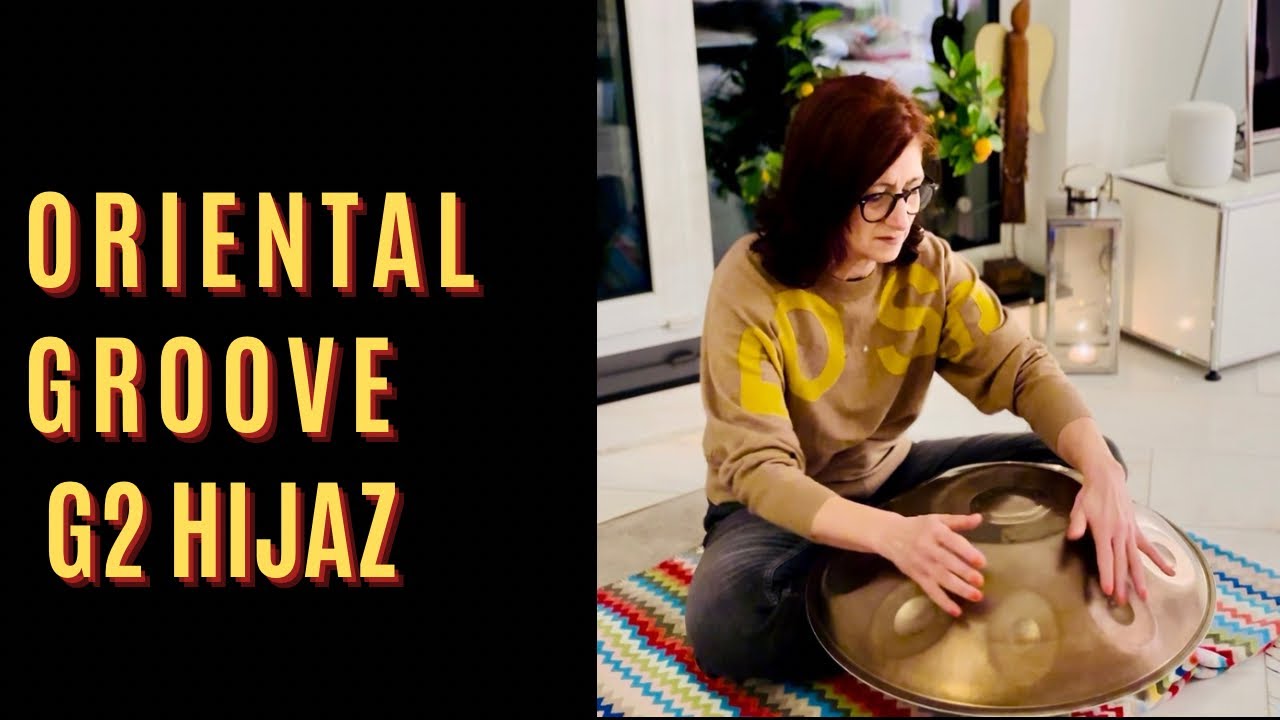 Handpan Oriental Groove Impro  | G2 Hijaz Battiloro 432Hz