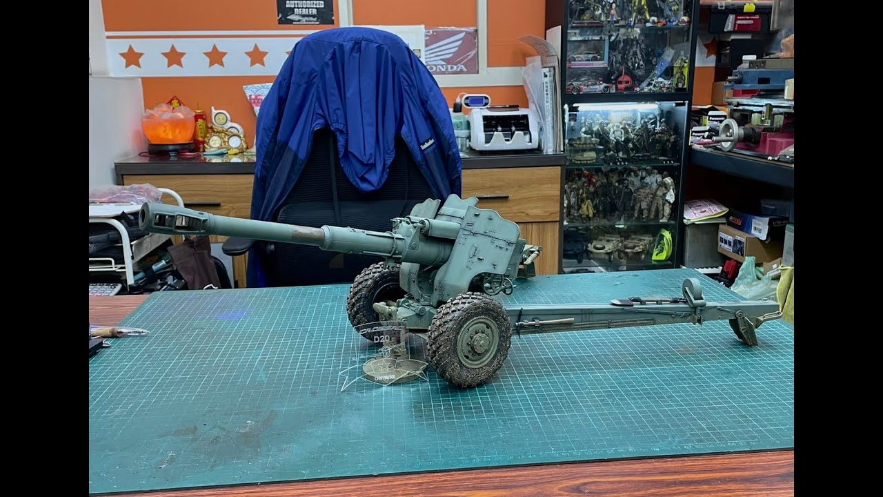 CROSSRC 1/12 D20 移動式火砲