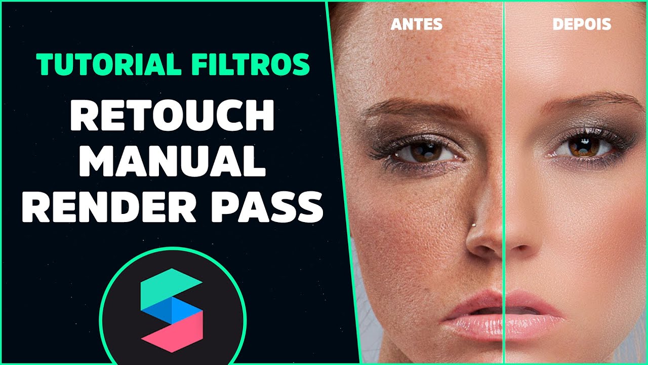 Limpeza de pele/retouch manual para usar com render pass - Spark Ar Studio