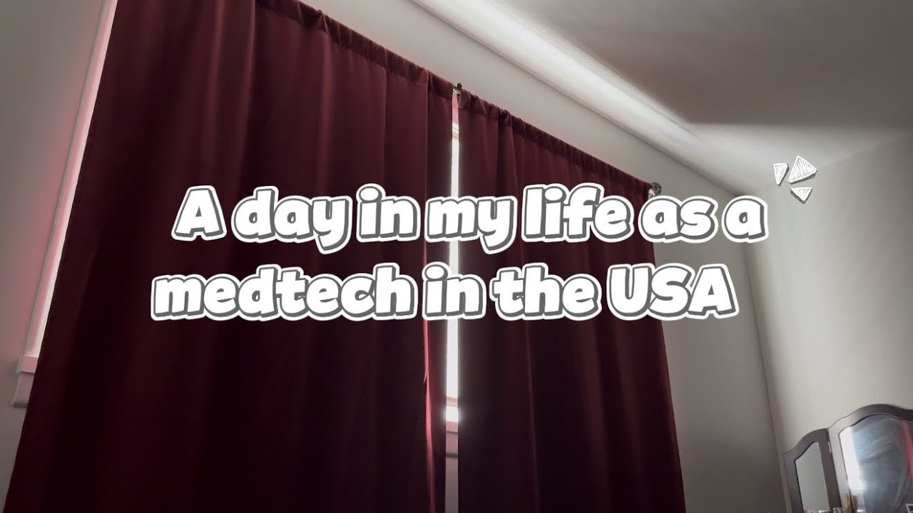 Day in My Life as a Medical Technologist in the USA | First Vlog