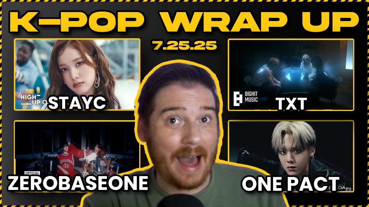 TXT, STAYC, ZEROBASEONE, & ONE PACT Reactions [K-Pop Wrap-Up | 7.23.25]