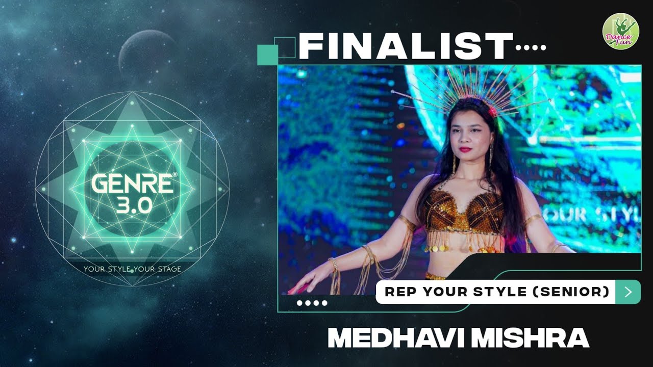 RYS SENIOR CATEGORY FINALIST- Medhavi Mishra | GENRE 3.0 | Dance Competition