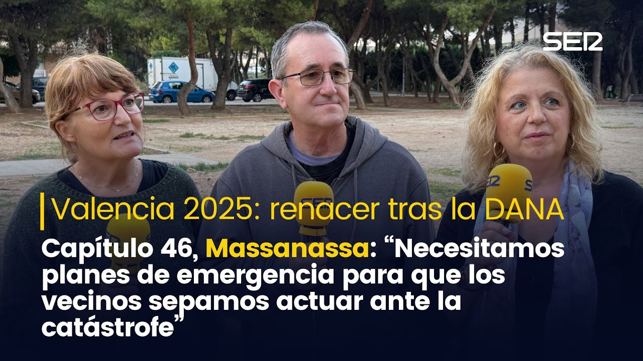 Massanassa: “Necesitamos planes de emergencia para que los vecinos sepamos actuar ante catástrofes”