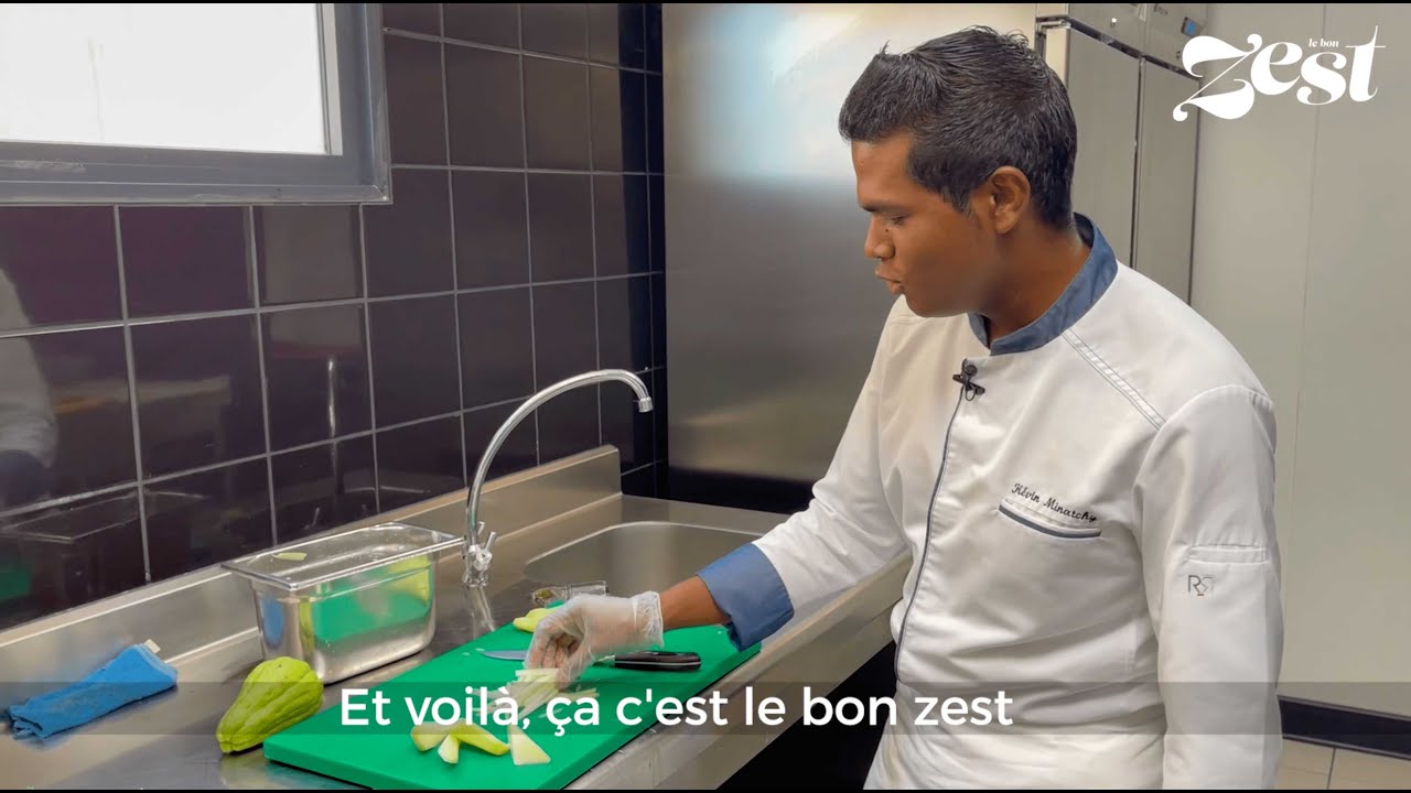 Le bon zest de Kévin Minatchy - La préparation du chouchou