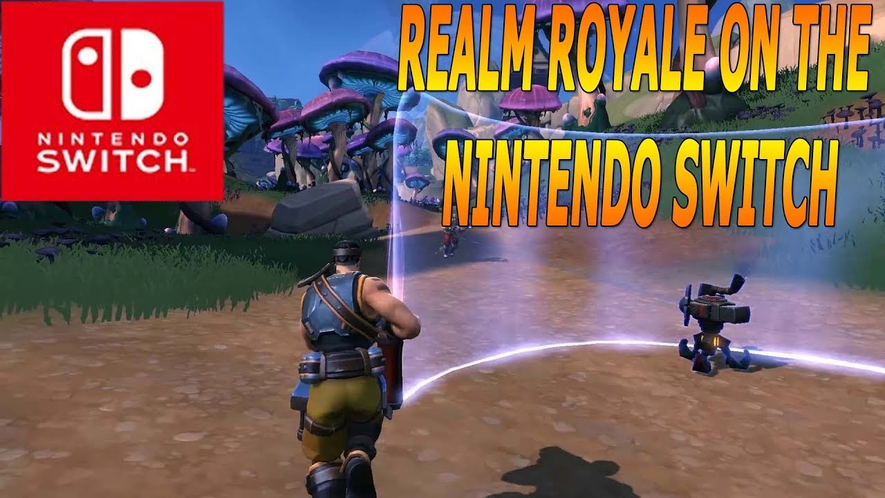 Realm royale on the Nintendo switch