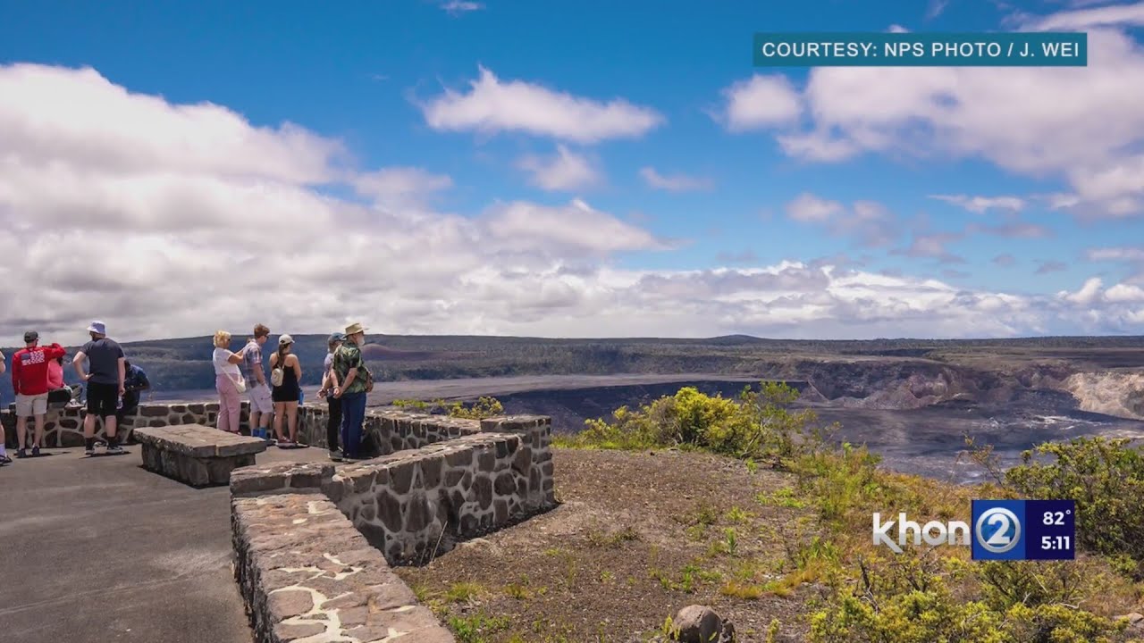 Kīlauea summit viewing area reopens in Hawaiʻi National Park