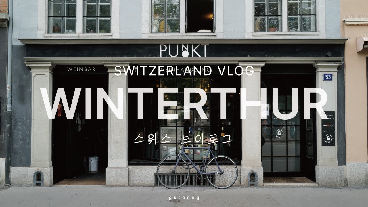 Vlog | 스위스 일상 브이로그 | 빈터투어, 스위스 가을 분위기, 미드센츄리 가구, Cooper73, fotomuseum winterthur, Zum Hinteren Hecht