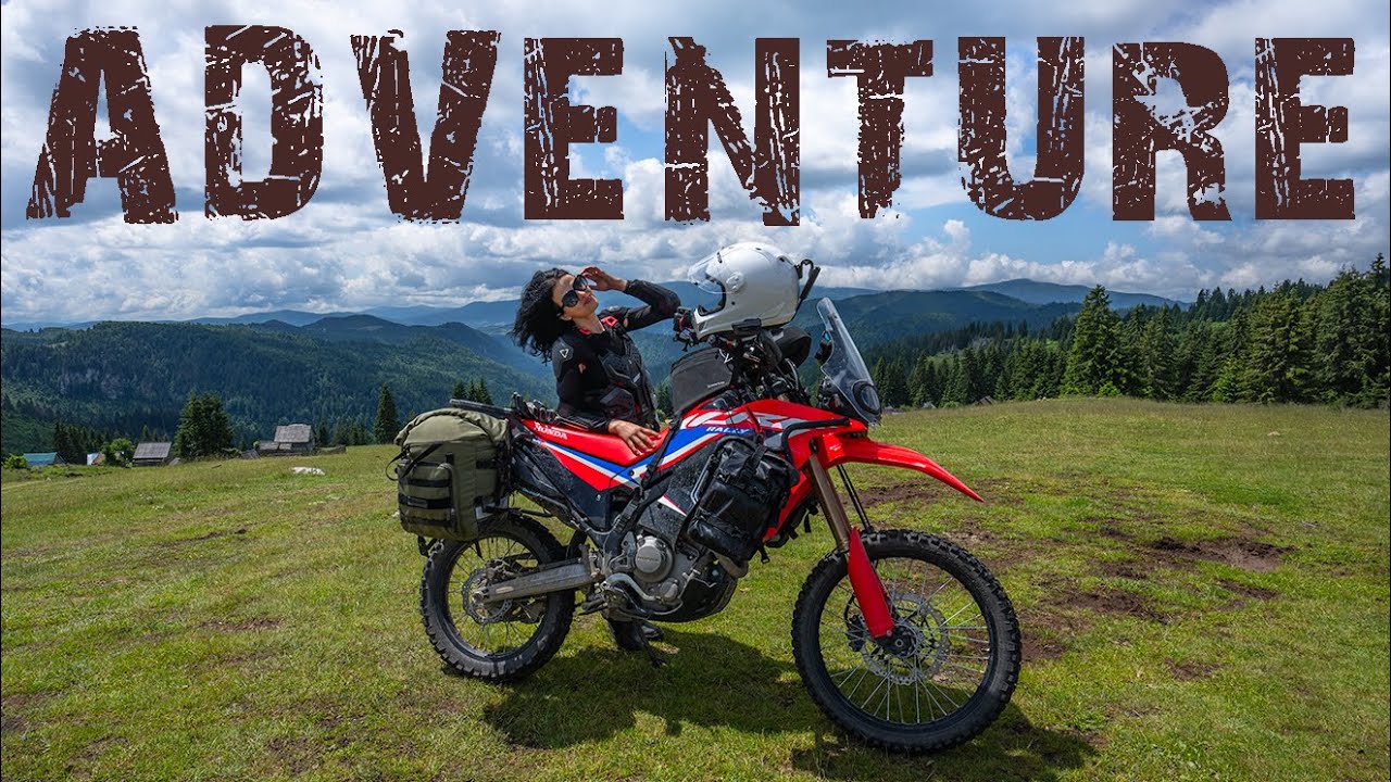 Honda CRF 300 Rally adventure riding in Romania: Apuseni mountains