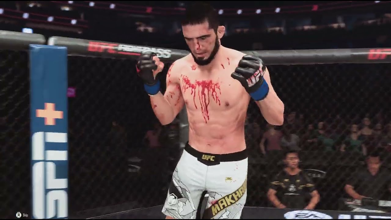 EA SPORTS UFC 5 Islam Vs Illa, lot of standup action