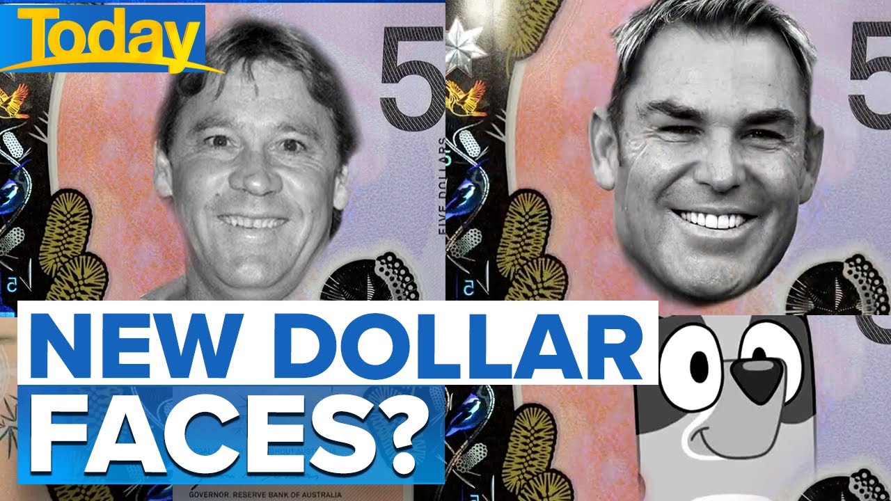 The unexpected icons Australians want on their new $5 dollar notes | Today Show Australia