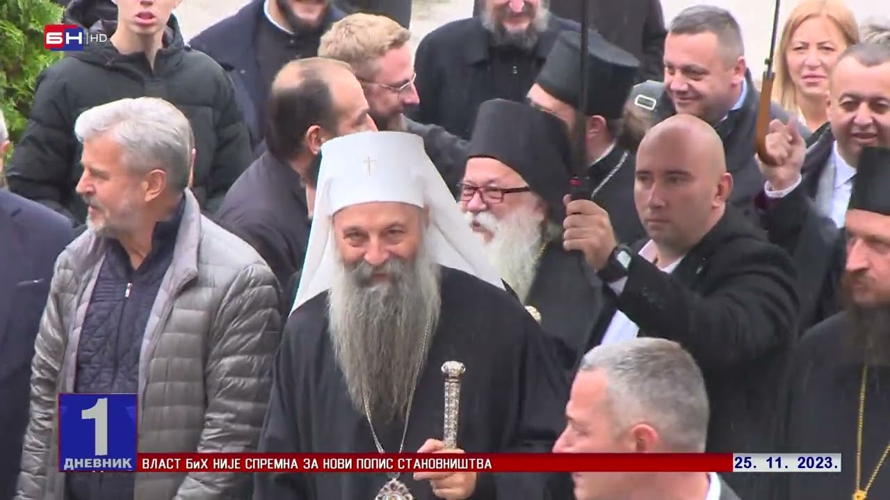 Patrijarh Porfirije u dvodnevnoj posjeti Foči, osvještaće hram Svetog Save