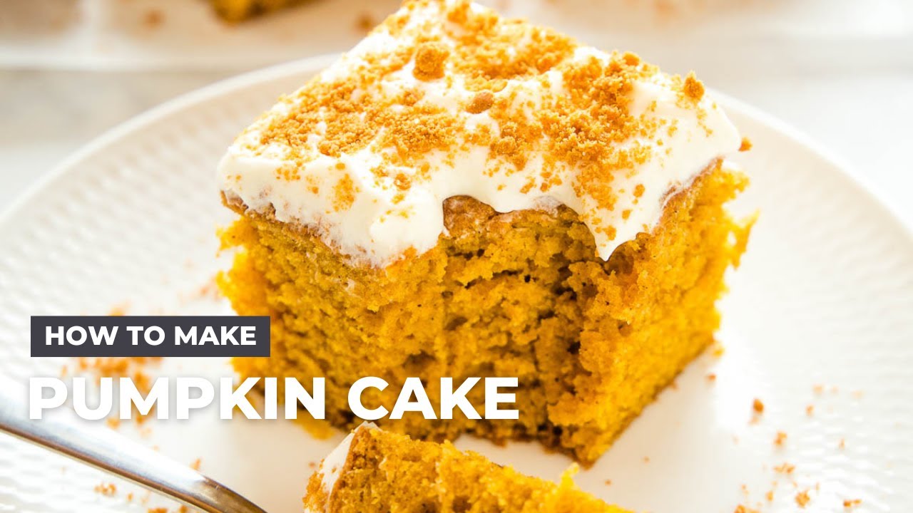 How to Make Pumpkin Cake
