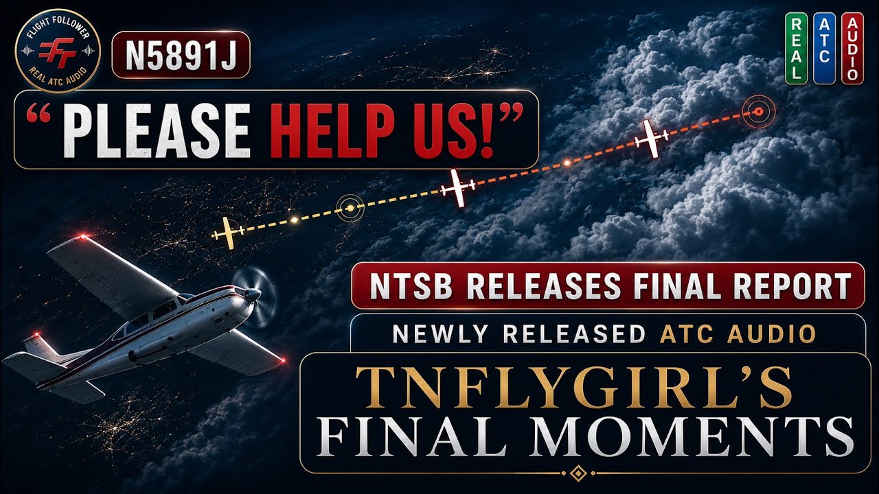 NTSB Final Report & ATC Audio released: Fatal Crash of TNFlyGirl, the Social Media Pilot #atc